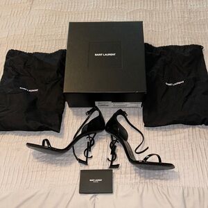 OPYUM SANDALS IN PATENT LEATHER